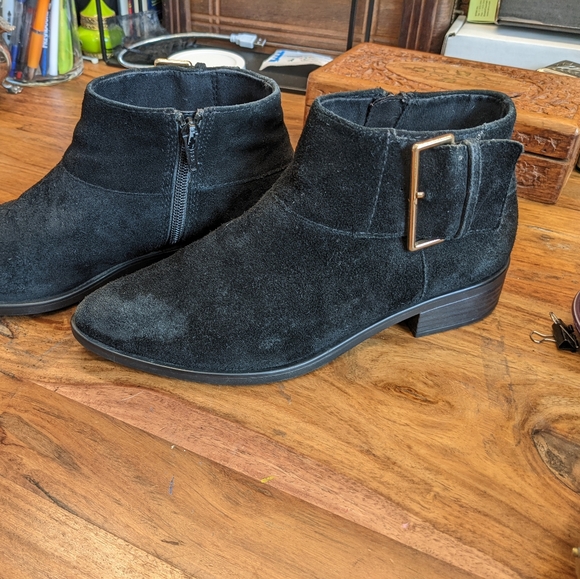 Vagabond black suede booties - Picture 2 of 5